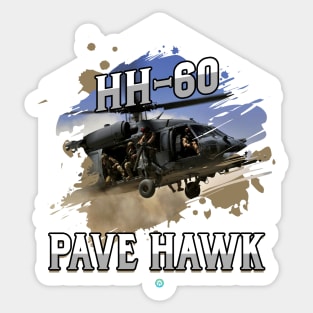 HH-60 Pavehawk Helicopter Crew Gift Sticker